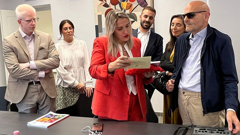 Para que veas - Las personas ciegas de España e Italia suman avances en inclusión - 26/10/26