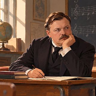 El autor con uniforme del colegio