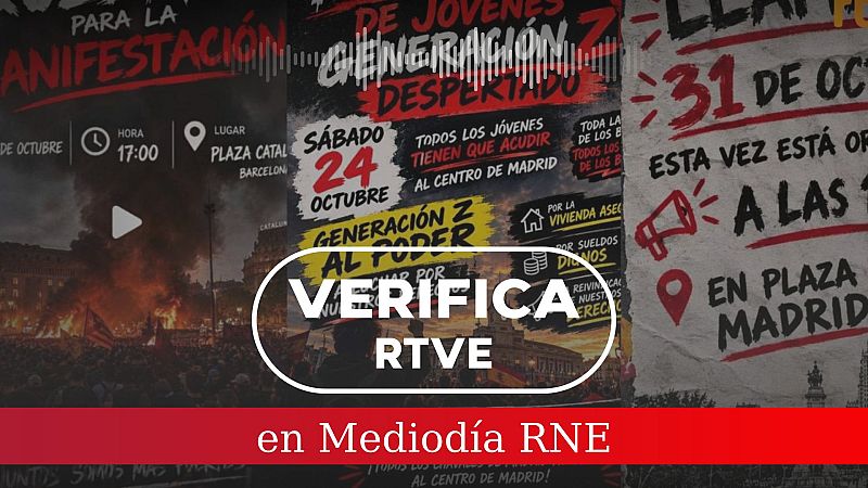 VerificaRTVE en Mediodia RNE: blocus, de las redes a la calle