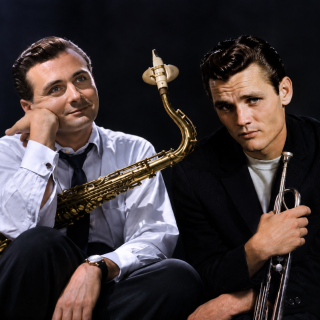Stan Getz y Chet Baker en Estocolmo, 1983 (II)