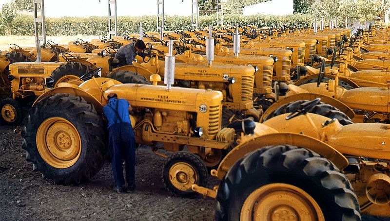 Tractor amarillo (Zapato veloz)