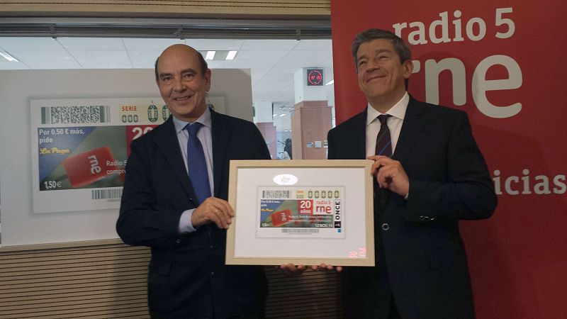 Radio 5 Actualidad - Radio 5, en el cupón de la ONCE - 05/11/14