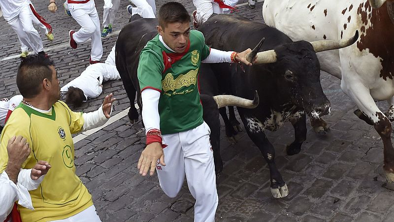 Primer encierro de los Sanfermines 2015
