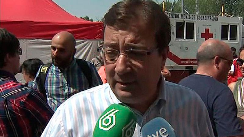 Temor a que se abran nuevos frentes en el incendio de la sierra de Gata