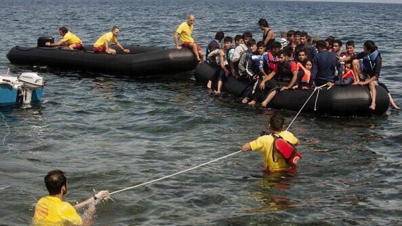 Marca España - Socorristas en Lesbos