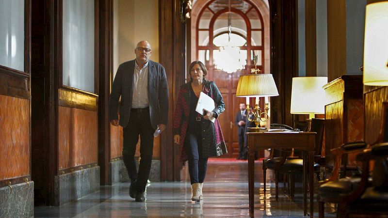 Las mañanas de RNE - Forcadell convoca la junta de portavoces, sin que el PP haya constituído grupo - Escuchar ahora