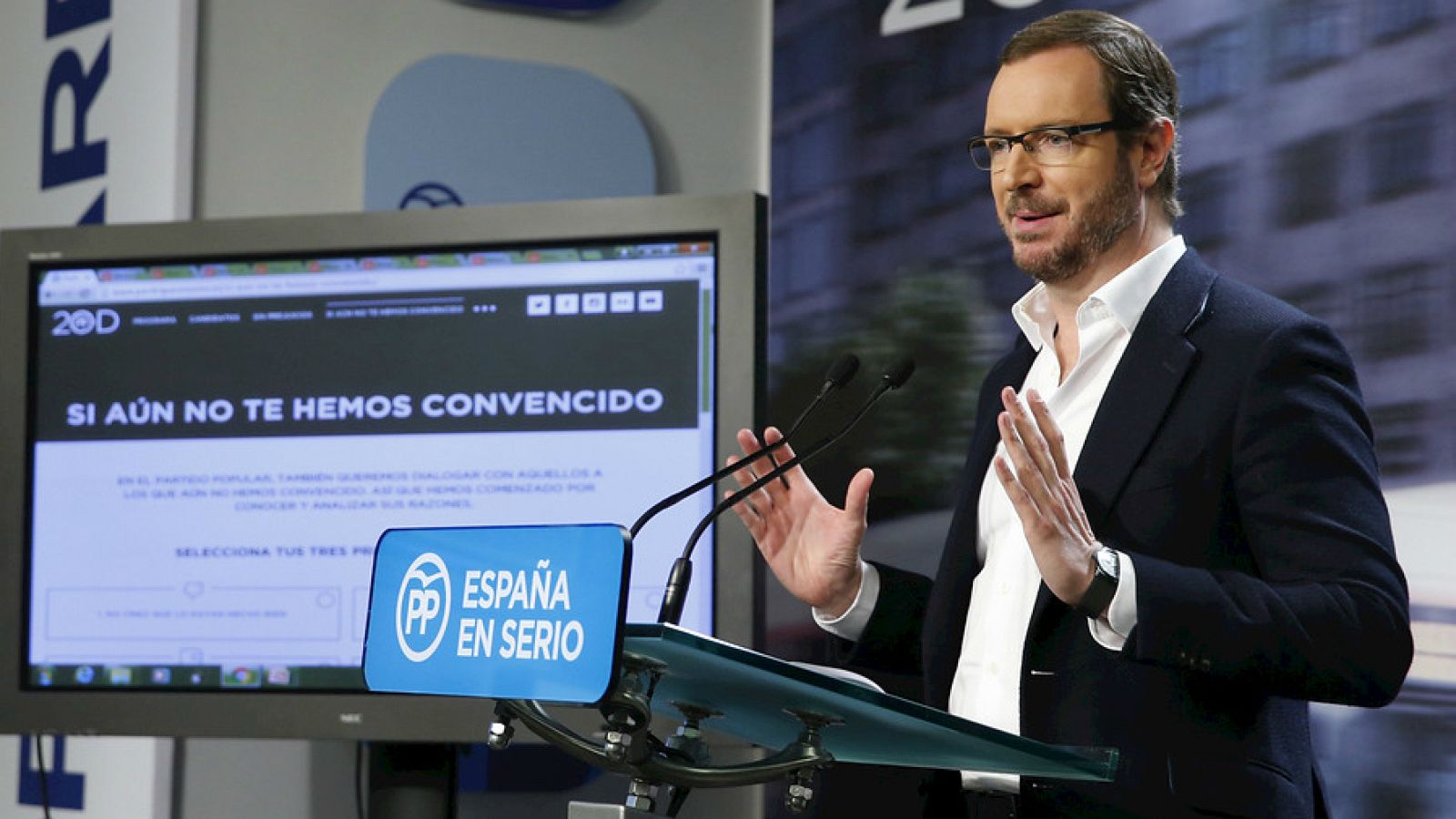 Las mañanas de RNE - Javier Maroto (PP): "No quiero un gobierno condicionado por Pablo Iglesias" - Escuchar ahora