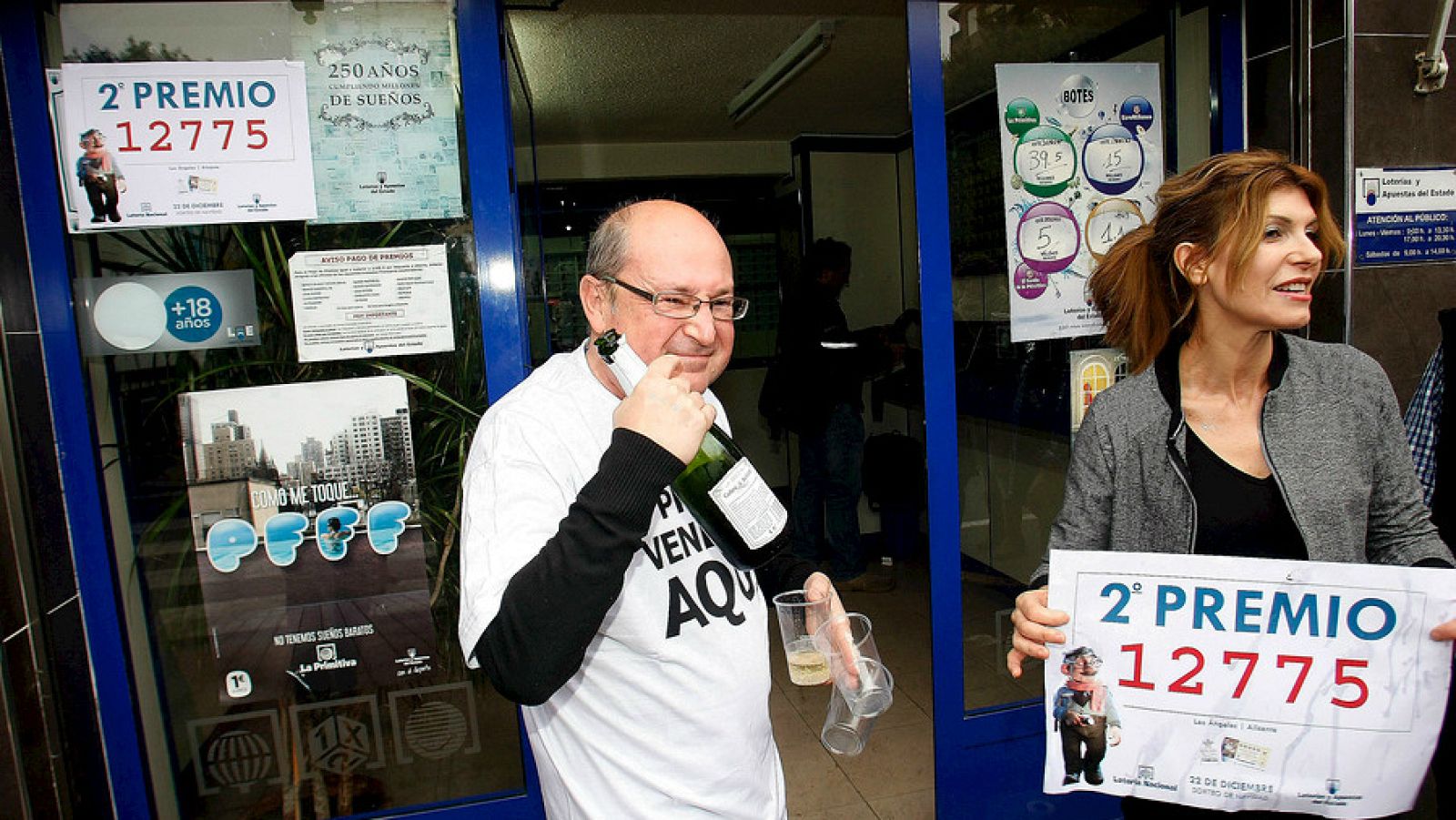 Las mañanas de RNE - 12775, segundo premio de la Lotería de Navidad - Escuchar ahora