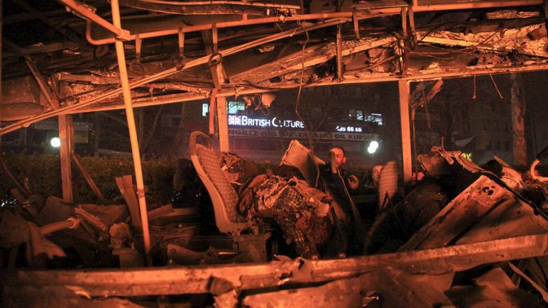 Diario de las 2 - Erdogan promete mano dura contra el terrorismo tras el atentado de Ankara