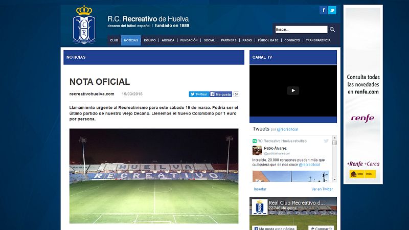 El Recre, en riesgo de desaparición