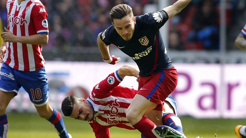 Saúl Ñíguez: "El Sporting ha hecho muchos méritos para ganar"