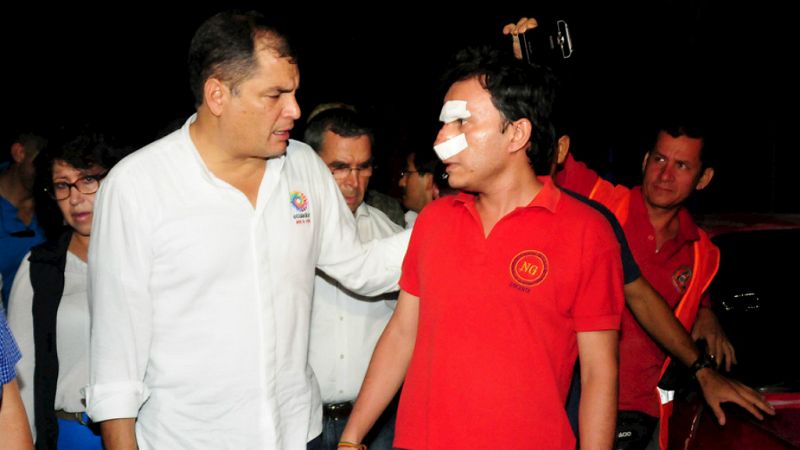 Boletines RNE - Rafael Correa: " Esta es la mayor tragedia de los últimos 67 años" - 18/04/16