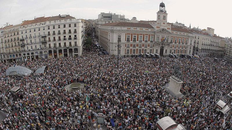Cinco años del 15M, un movimiento de hartazgo social contra la crisis y el sistema