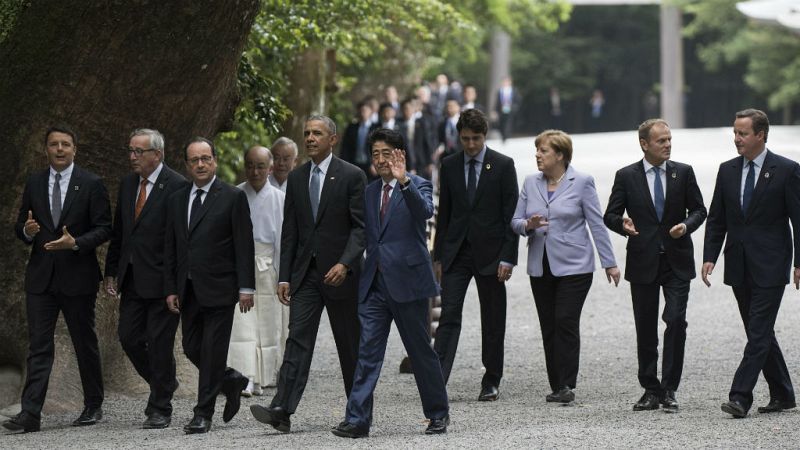 Las mañanas de RNE -  Impulsar la economía, objetivo de la cumbre del G7 - Escuchar ahora