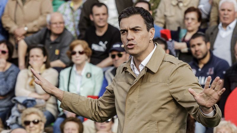 24 horas - Pedro Sánchez (PSOE): "Iré a Venezuela, pero fuera de campaña" - 26/05/16 - Escuchar ahora