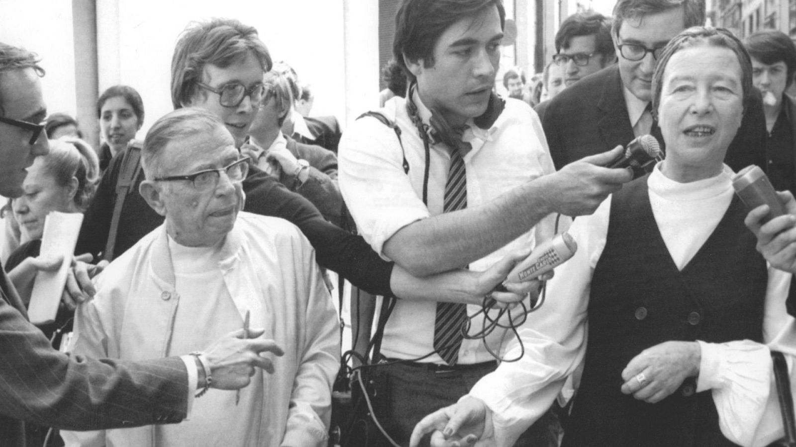 España.com en REE - Simone de Beauvoir y Jean Paul Sartre - escuchar ahora