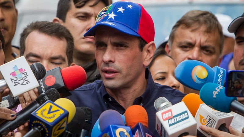 Las mañanas de RNE - Capriles niega que exista diálogo con el Gobierno de Venezuela