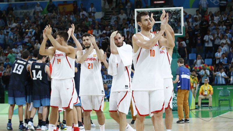Boletines RNE - Ro 2016 - El baloncesto espaol logra superar el bache de Argentina - 16/08/16 - Escuchar ahora