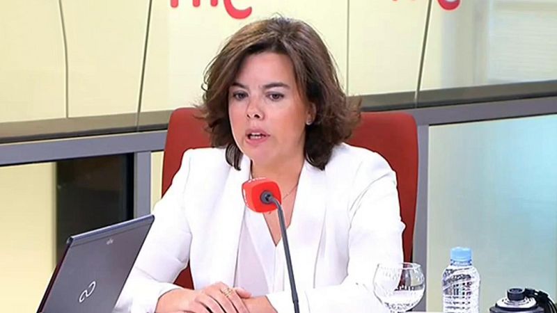 Las mañanas de RNE - Sáenz de Santamaría acusa al Govern catalán de estar atado a la CUP - Escuchar ahora
