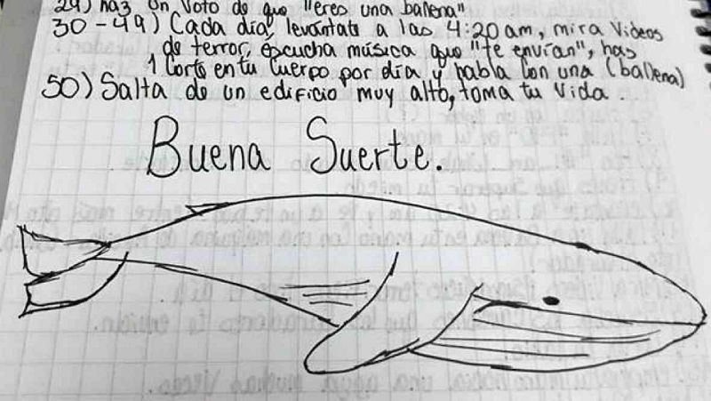 El canto del grillo - Los 50 desafíos de 'la ballena azul'