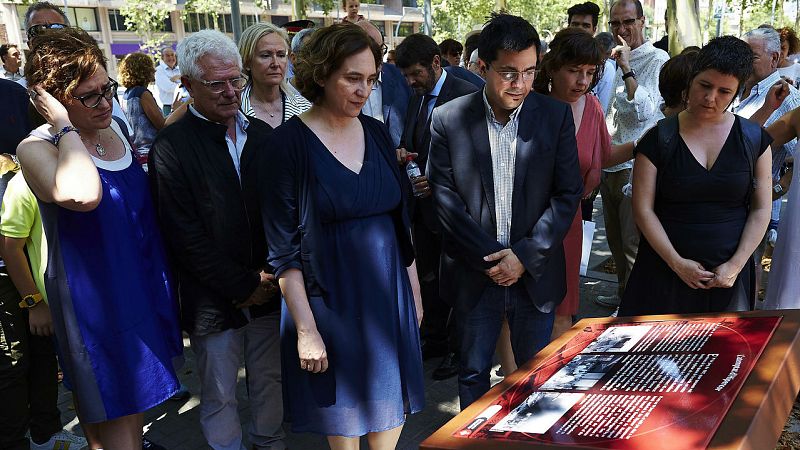 Homenaje a las víctimas del atentado de ETA en Hipercor