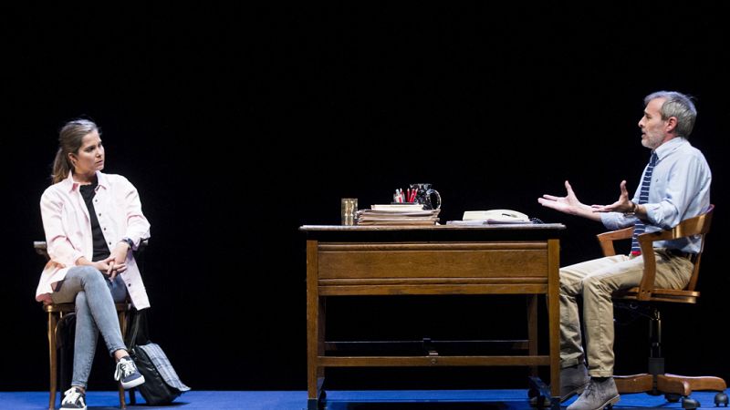 Las mañanas de RNE - 'Oleanna', una reflexión sobre el machismo en el Teatro Bellas Artes de Madrid - Escuchar ahora