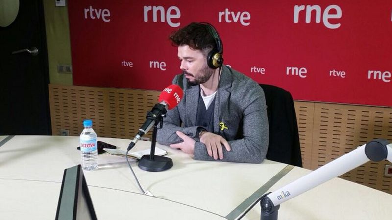 Las mañanas de RNE - Rufián (ERC): "Intentan ganar con policía y jueces lo que perdieron en las urnas" - Escuchar ahora