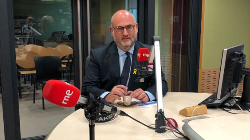 Las mañanas de RNE - Eduard Pujol (JxC) advierte que habrá una respuesta al mantenimiento del 155 - Escuchar ahora