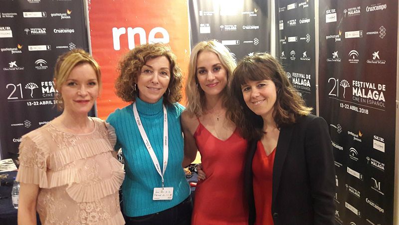 Directora y protagonistas de 'Hacerse mayor y otros problemas'