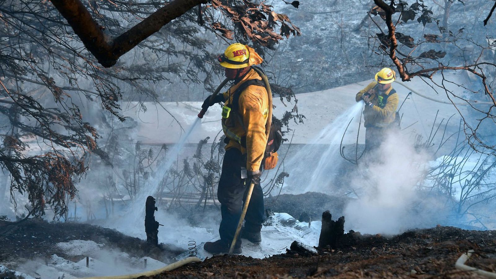 Boletines RNE - Los incendios de California dejan ya 23 muertos y la ciudad de Los Ángeles envuelta en humo - Escuchar ahora