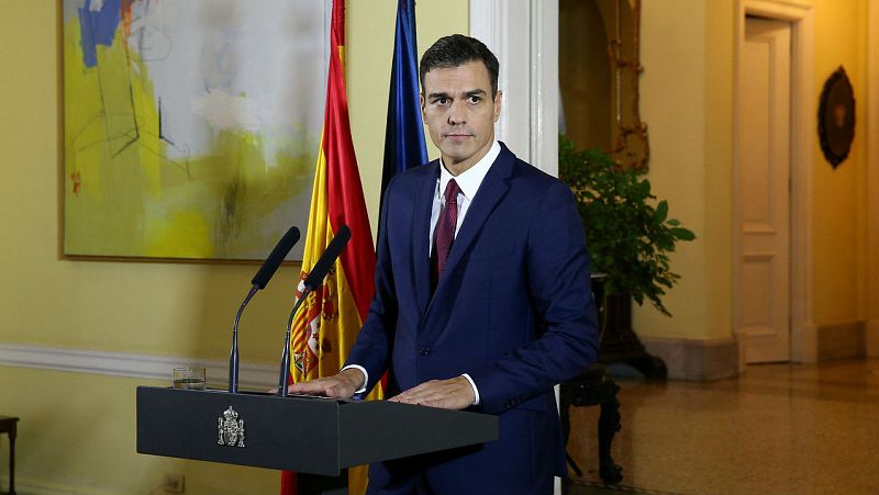 Boletines RNE - Sánchez habla con el presidente del Consejo Tusk