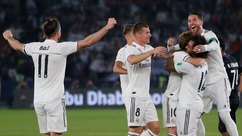 Tablero deportivo - Los goles del Real Madrid 4 Al-Ain 1