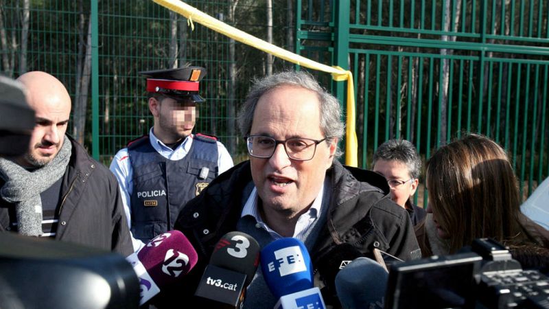 Boletines RNE - Torra dice que el inicio del juicio del procés será el 22 de enero