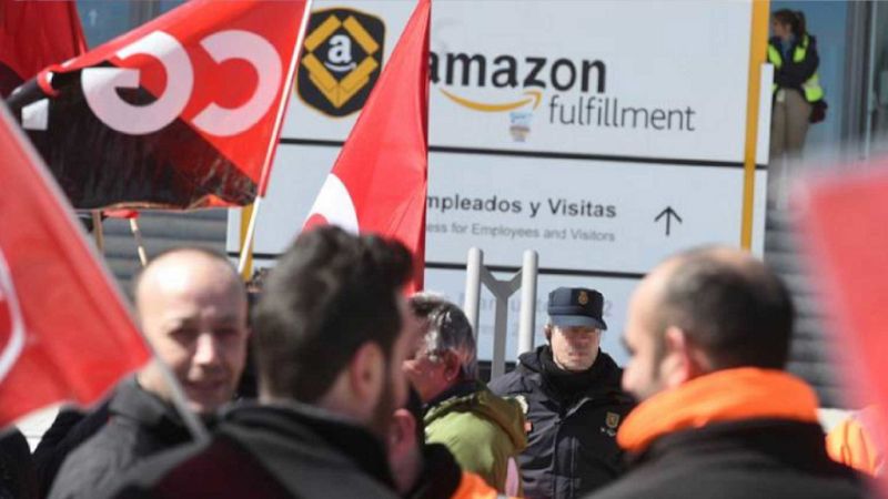 Las mañanas de RNE con Íñigo Alfonso - El presidente del Comité de Empresa de Amazon no descarta más paros - Escuchar ahora