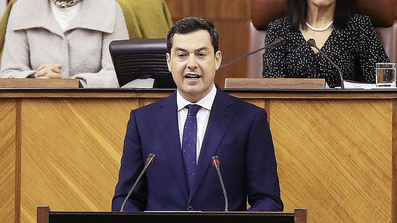 14 horas - Moreno Bonilla promete "diálogo" sin "cordones sanitarios" en su investidura en Andalucía - Escuchar ahora