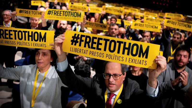 Informativos fin de semana - 20 horas - El encarcelado Jordi Sánchez presidente de la Crida Nacional per la Repùblica - Escuchar ahora