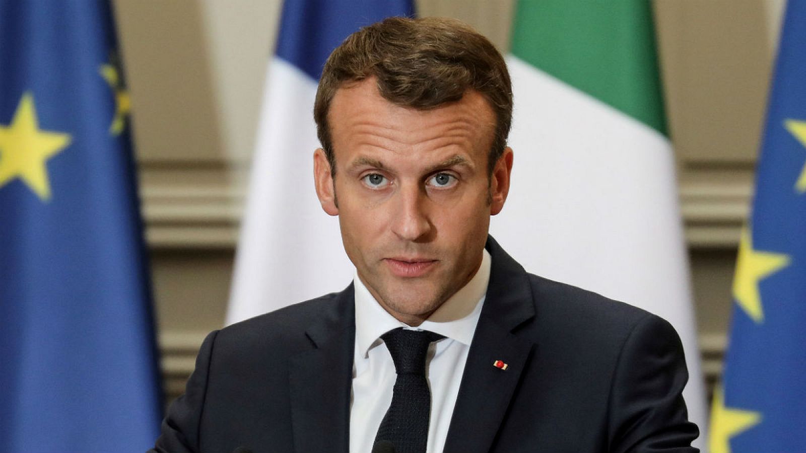 Emmanuel Macron: "Tengo un interlocutor en España, y es Mariano Rajoy"