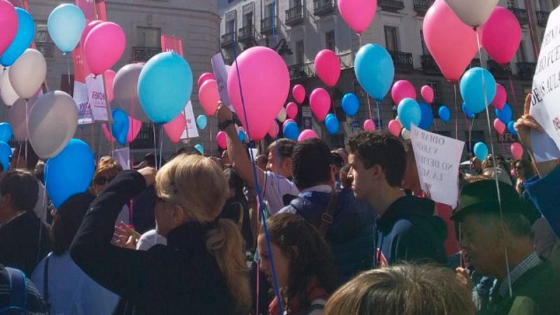 Marcha en Madrid "en defensa de la mujer frente al feminismo radical"