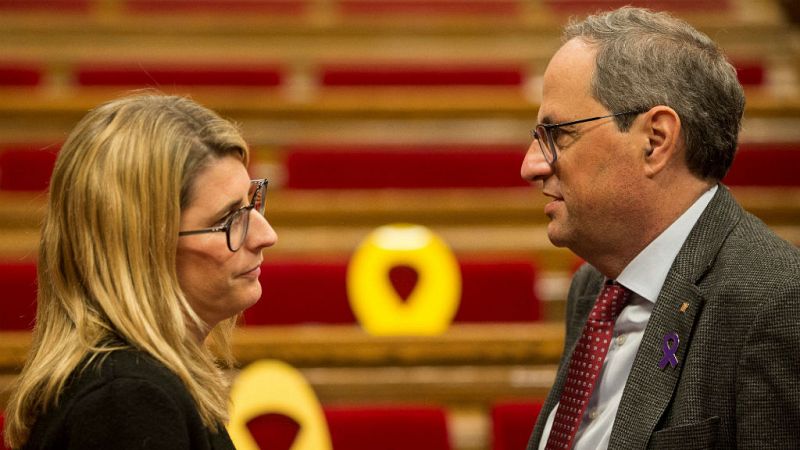 24 horas - Torra tiene 48 horas para quitar lazos amarillos y `esteladas¿ de edificios públicos - escuchar ahora