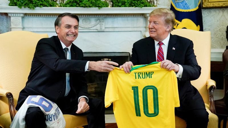 Enfoque Global en REE - Trump y Bolsonaro, ¿el comienzo de una gran amistad? - 23/03/19 - escuchar ahora
