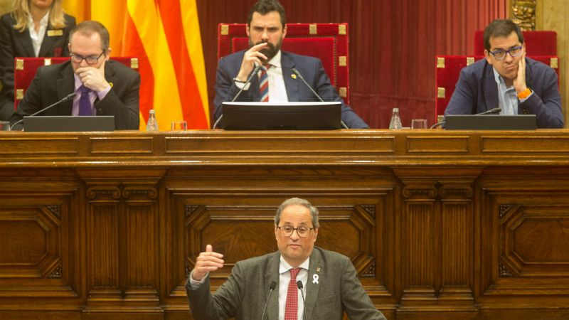 Las mañanas de RNE con Íñigo Alfonso - La oposición a Torra le exige que se someta a una cuestión de confianza - Escuchar ahora