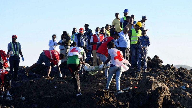 Boletines RNE - El Boeing 737 MAX 8 de Etiopía tuvo un fallo en el control de vuelo
