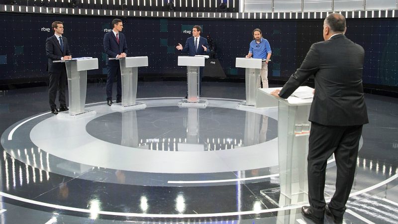 14 horas - Casi 9 millones de personas siguieron el debate en RTVE -Escuchar ahora