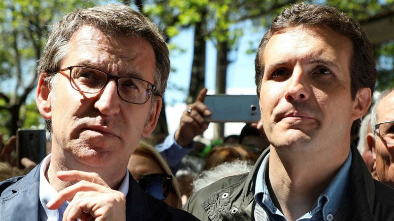 24 horas fin de semana - 20 horas - Casado y Feijóo saludan juntos la "remontada" de un PP donde "caben todos"