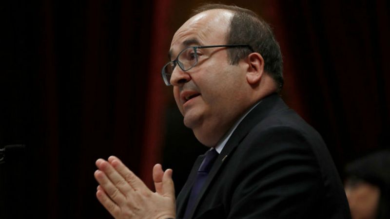 Boletines RNE - Los independentistas vetan la designación de Iceta en el Senado - escuchar ahora