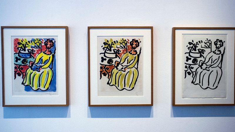 14 horas - Henri Matisse, en blanco y negro