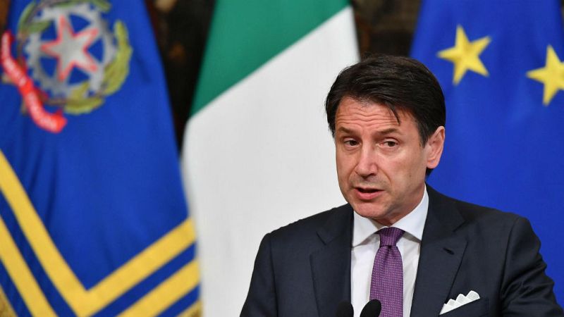 24 horas - Conte amenaza con dimitir si Di Maio y Salvini no dejan de atacarse