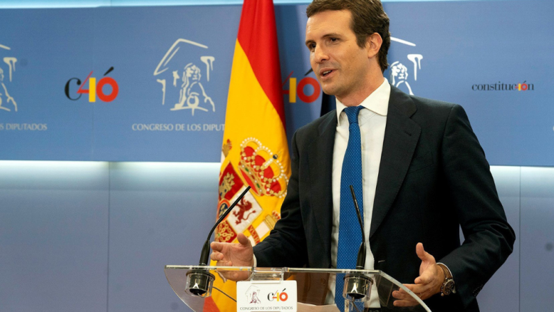 Casado urge a Sánchez a formar Gobierno cuanto antes- escuchar ahora