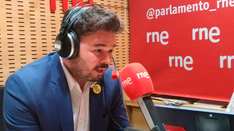 Las mañanas de RNE con Íñigo Alfonso - Rufián (ERC): "No confío en la valentía del PSOE, pero ojalá podamos hablar"