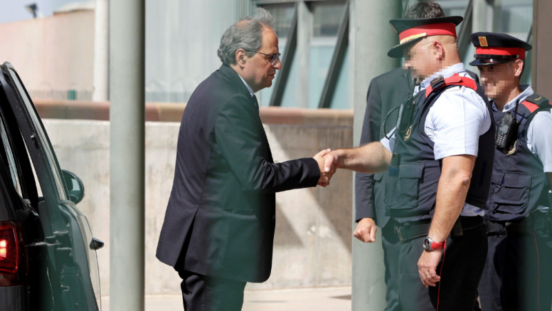 Quim Torra visita a los presos en la cárcel de Lledoners - escuchar ahora